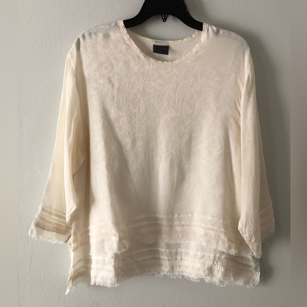 VTG Exotic Silk Blouse